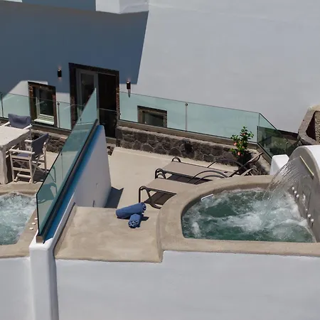 New Yiota Collection 4 & 4 Prive Jacuzzi Villa Megalochori (Santorini)