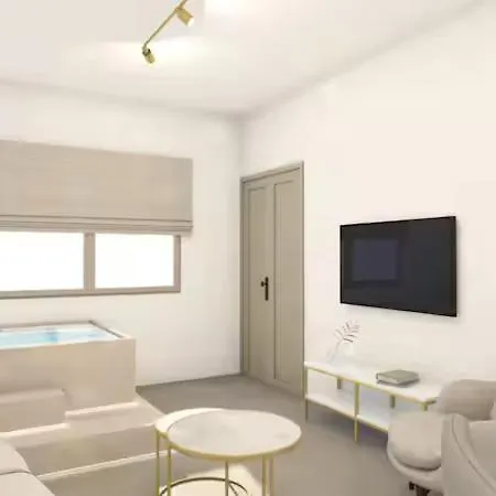 New Yiota Collection 4 & 4 Prive Jacuzzi Megalochori (Santorini)